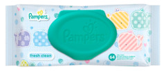 PAMPERS Drėgnosios kūdikių servetėlės  64vnt 64pcs