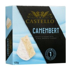 CASTELLO Kamamberas CASTELLO CAMEMBERT, 50% rieb. s. m., 125 g 125g