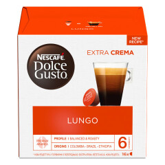 NESCAFE KOHVIKAPSLID DG LUNGO 16pcs