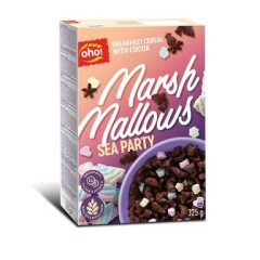 OHO Sausi pusryčiai oho- marshmallows sea party 325g