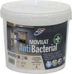 MOVILAT Anri-bacterial matt sissevärv 3,6l