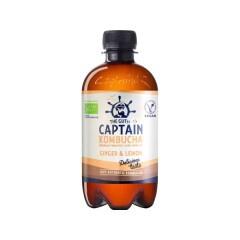 CAPTAIN KOMBUCHA Captain Kombucha Ginger & Lemon 400ml