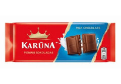 KARUNA Pieninis šokoladas KARUNA 80g
