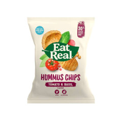 EAT REAL Hummuse krõpsud tomati ja basiilikuga 45g