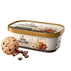 VANA TALLINN Vana Tallinn Coffee cream ice cream with liqueur and chocolate chips 700ml/380g 0,38kg
