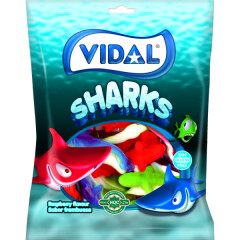 VIDAL VIDAL Jelly Sharks 90 g /Guminukai 90g