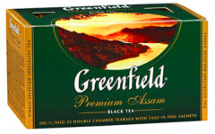 GREENFIELD PREMIUM ASSAM 25pcs