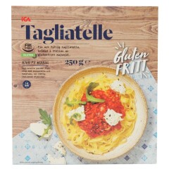 ICA TAGLIATELLE makaronai ICA be glit.,250 g 250g