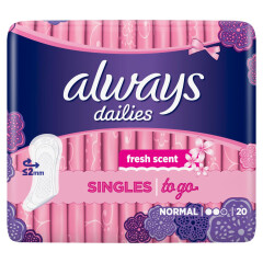 ALWAYS Washing fuses regular 20pcs