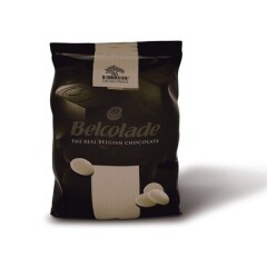 BELCOLADE Valge šokolaadi kuvertüür (31% kakaosisald.) 1kg