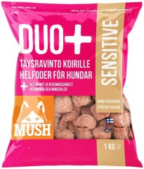 MUSH Chicken-turkey meatballs Duo+ Sensitive, frozen 1kg
