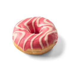 MANTINGA Donut PINK with Strawberry Taste Filling 65g