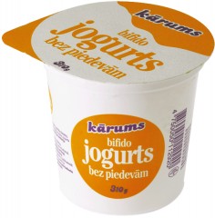 KARUMS Jogurts bifido bez piedevam 310g