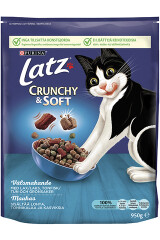 LATZ CRUNCHY&SOFT KUIVTOIT LÕHE JA TUUNIKALAGA 950g