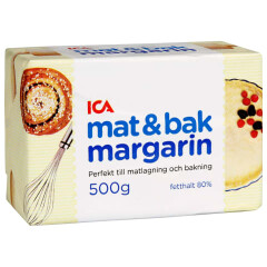 ICA margariin 80% 500g