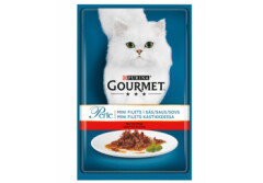 PURINA GOURMET PERLE Konservi kaķiem ar liellopu gaļu 85g