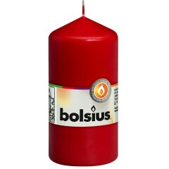 BOLSIUS Sammasküünal 120/60 punane 1pcs