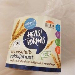 EESTI LEIVATÖÖSTUS Terviseleib rukkijahust 260g