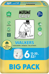 MUUMI Walkers 6 püksmähe 52pcs