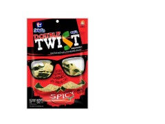 SELECO DOUBLE TWIST BRAND Seasoned Seaweed Sandwich with Spring Roll Sheet Spicy 52g