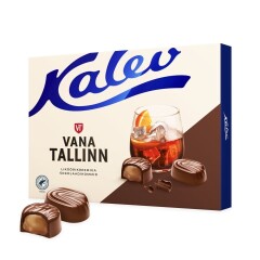 KALEV Kalev Chocolate candies with Vana Tallinn liqueur cream filling 122g